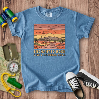 Enchanted Rock State Natural Area Kids Cotton T-Shirt