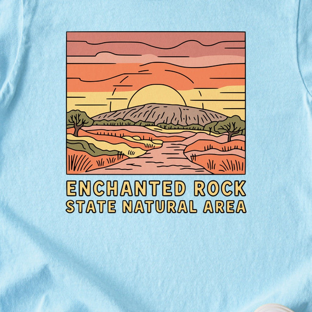 Enchanted Rock State Natural Area Kids Cotton T-Shirt