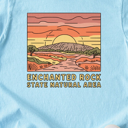 Enchanted Rock State Natural Area Kids Cotton T-Shirt