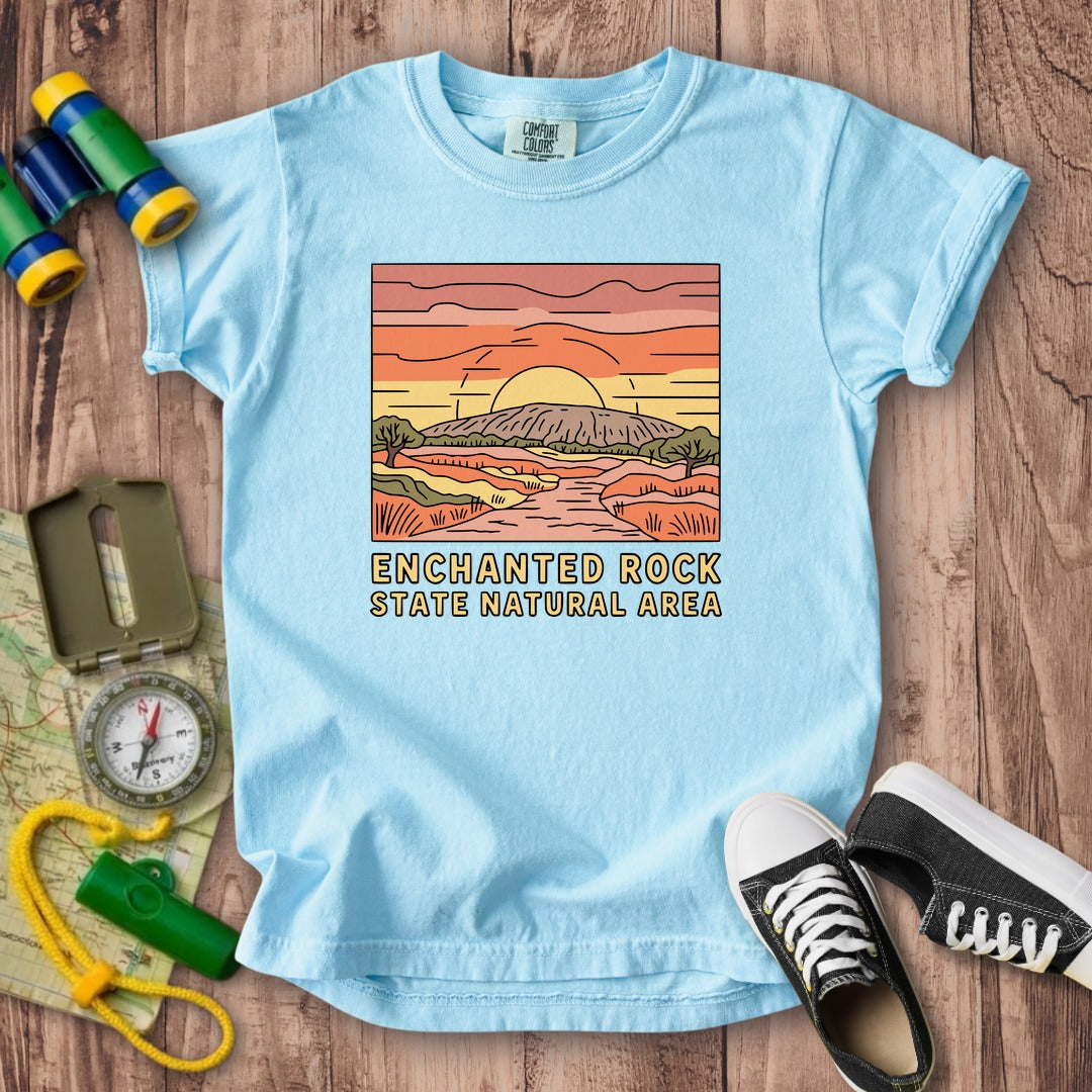 Enchanted Rock State Natural Area Kids Cotton T-Shirt