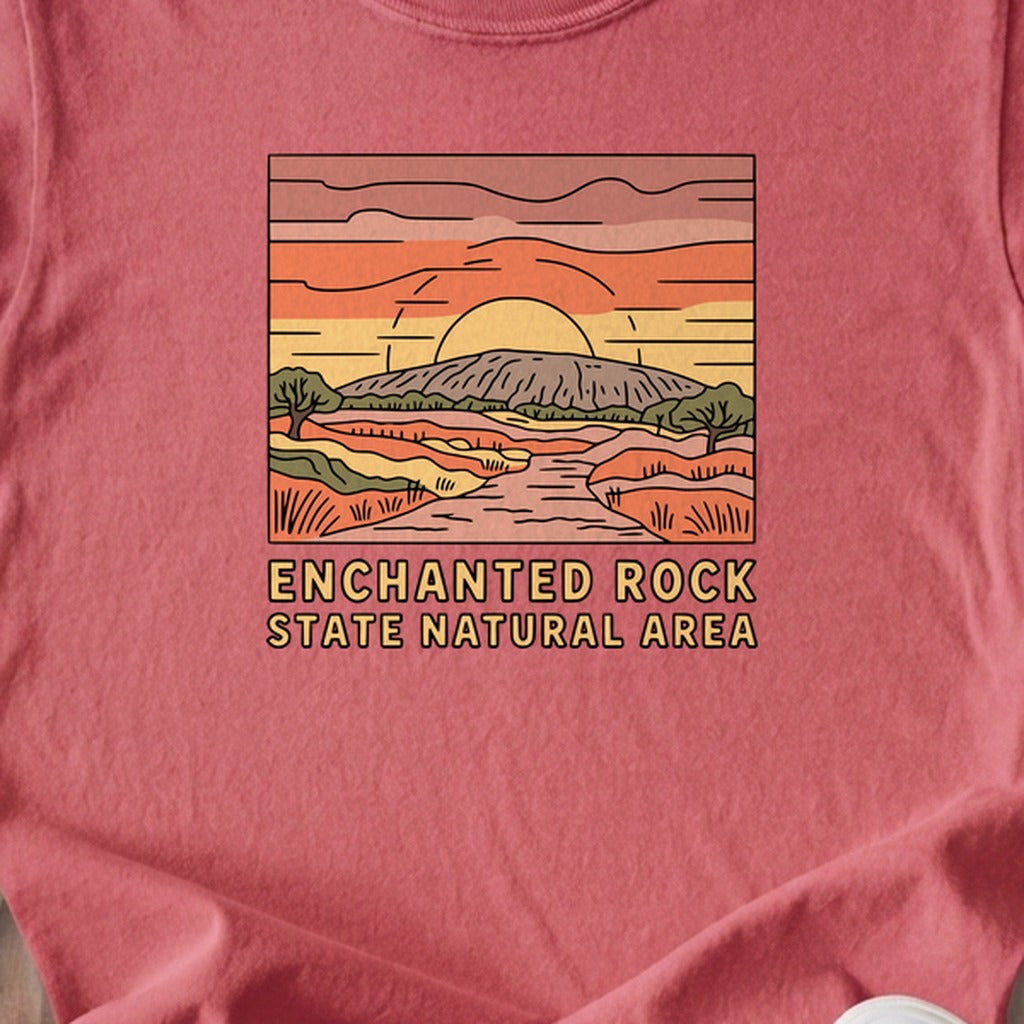 Enchanted Rock State Natural Area Kids Cotton T-Shirt