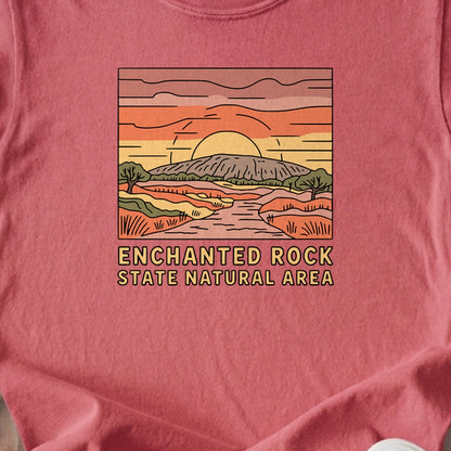 Enchanted Rock State Natural Area Kids Cotton T-Shirt