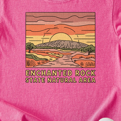Enchanted Rock State Natural Area Kids Cotton T-Shirt