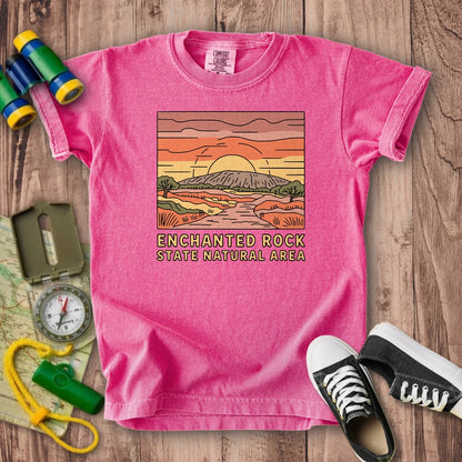 Enchanted Rock State Natural Area Kids Cotton T-Shirt