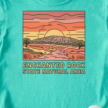 Enchanted Rock State Natural Area Kids Cotton T-Shirt