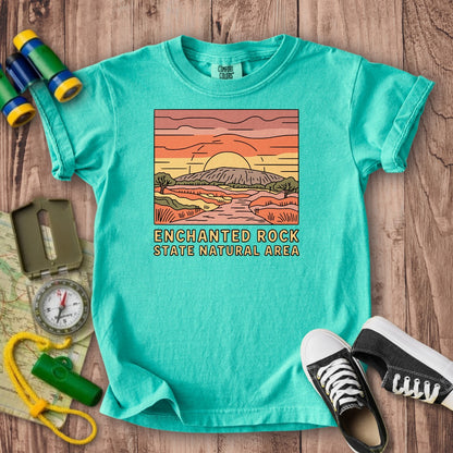 Enchanted Rock State Natural Area Kids Cotton T-Shirt