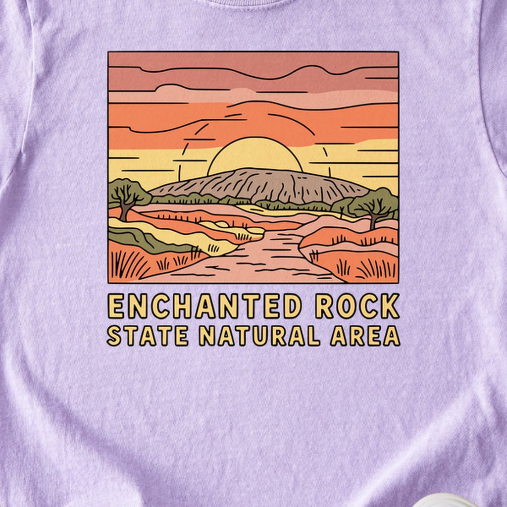 Enchanted Rock State Natural Area Kids Cotton T-Shirt