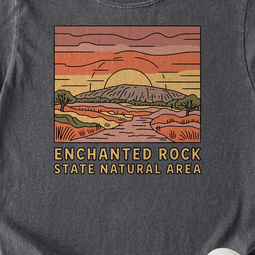 Enchanted Rock State Natural Area Kids Cotton T-Shirt