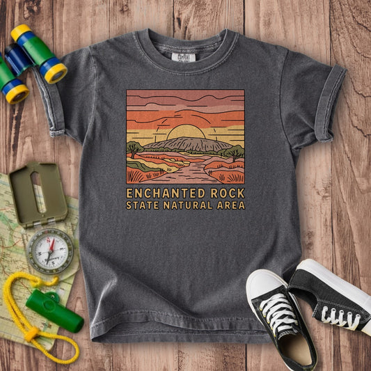 Enchanted Rock State Natural Area Kids Cotton T-Shirt