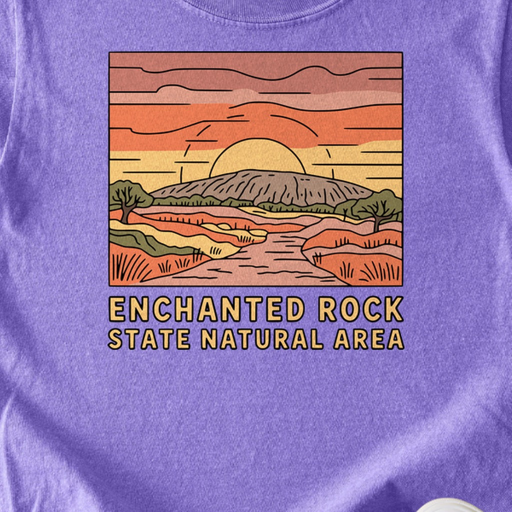 Enchanted Rock State Natural Area Kids Cotton T-Shirt