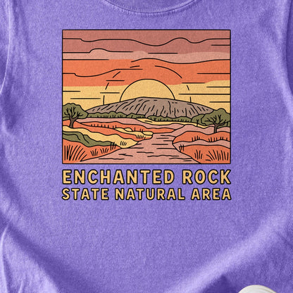 Enchanted Rock State Natural Area Kids Cotton T-Shirt