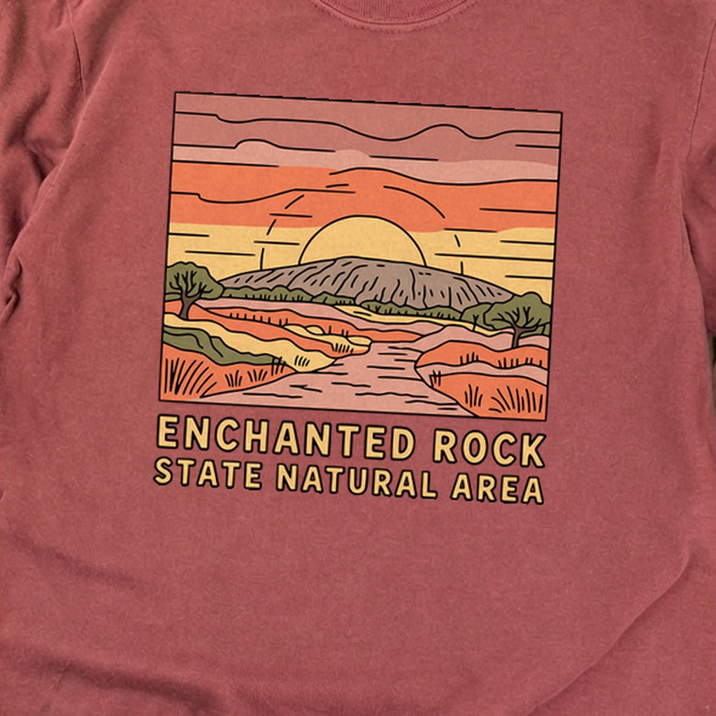 Enchanted Rock State Natural Area Cotton Long Sleeve