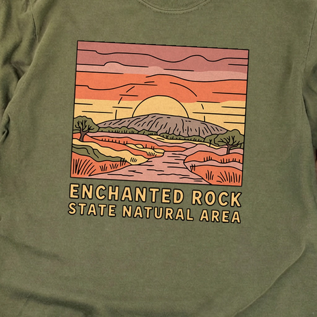 Enchanted Rock State Natural Area Cotton Long Sleeve