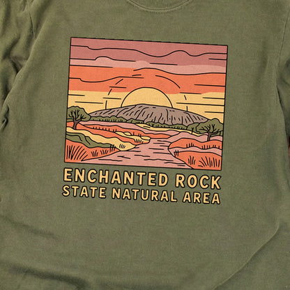 Enchanted Rock State Natural Area Cotton Long Sleeve