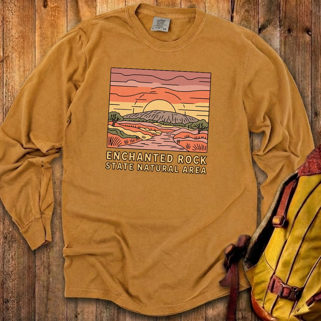 Enchanted Rock State Natural Area Cotton Long Sleeve