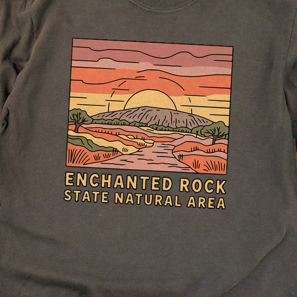 Enchanted Rock State Natural Area Cotton Long Sleeve