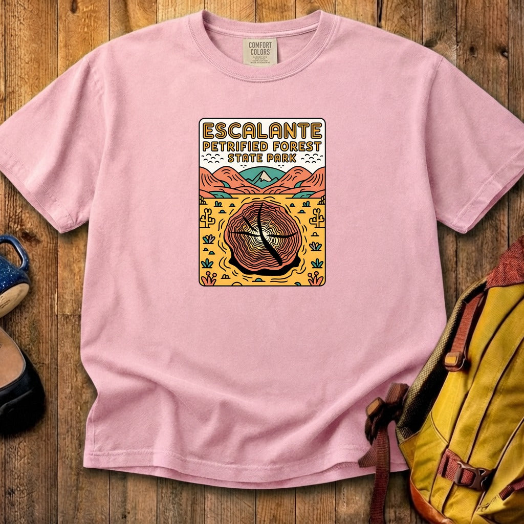 Escalante Petrified Forest State Park Cotton T-Shirt