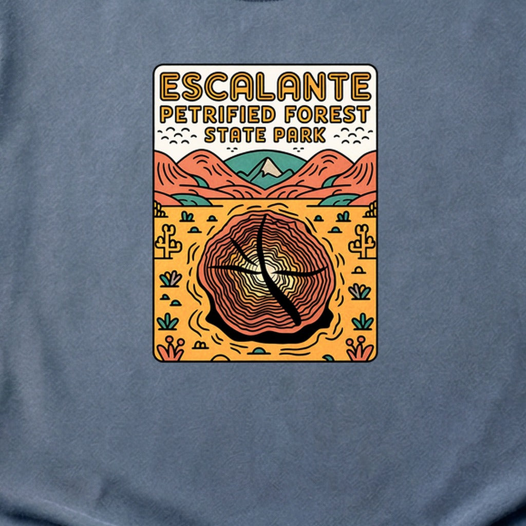 Escalante Petrified Forest State Park Cotton T-Shirt