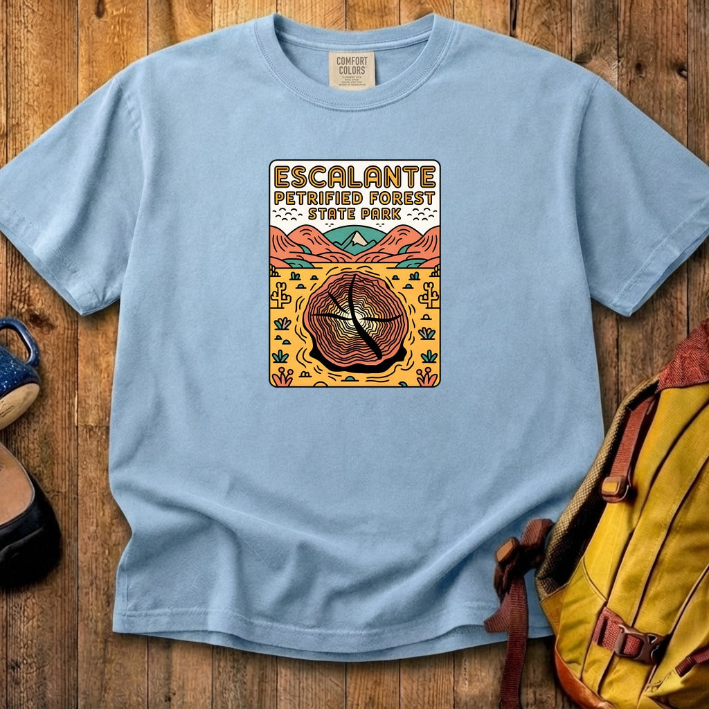Escalante Petrified Forest State Park Cotton T-Shirt