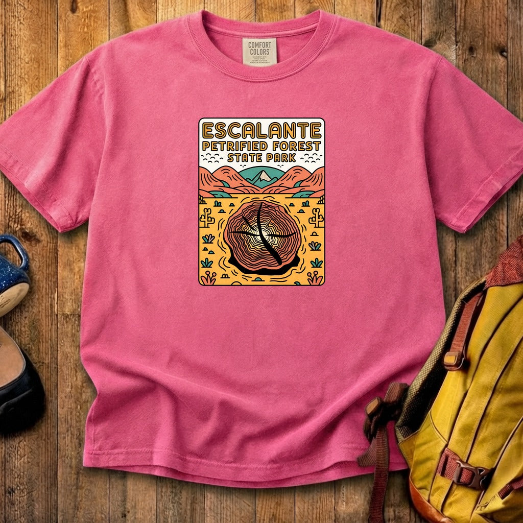 Escalante Petrified Forest State Park Cotton T-Shirt