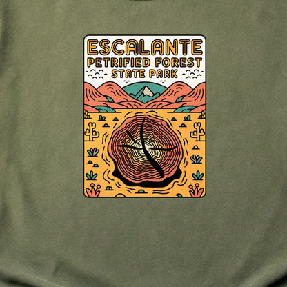 Escalante Petrified Forest State Park Cotton T-Shirt