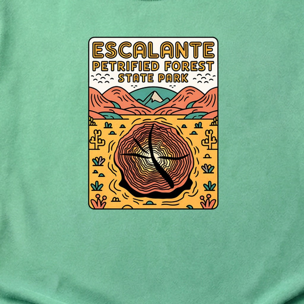 Escalante Petrified Forest State Park Cotton T-Shirt