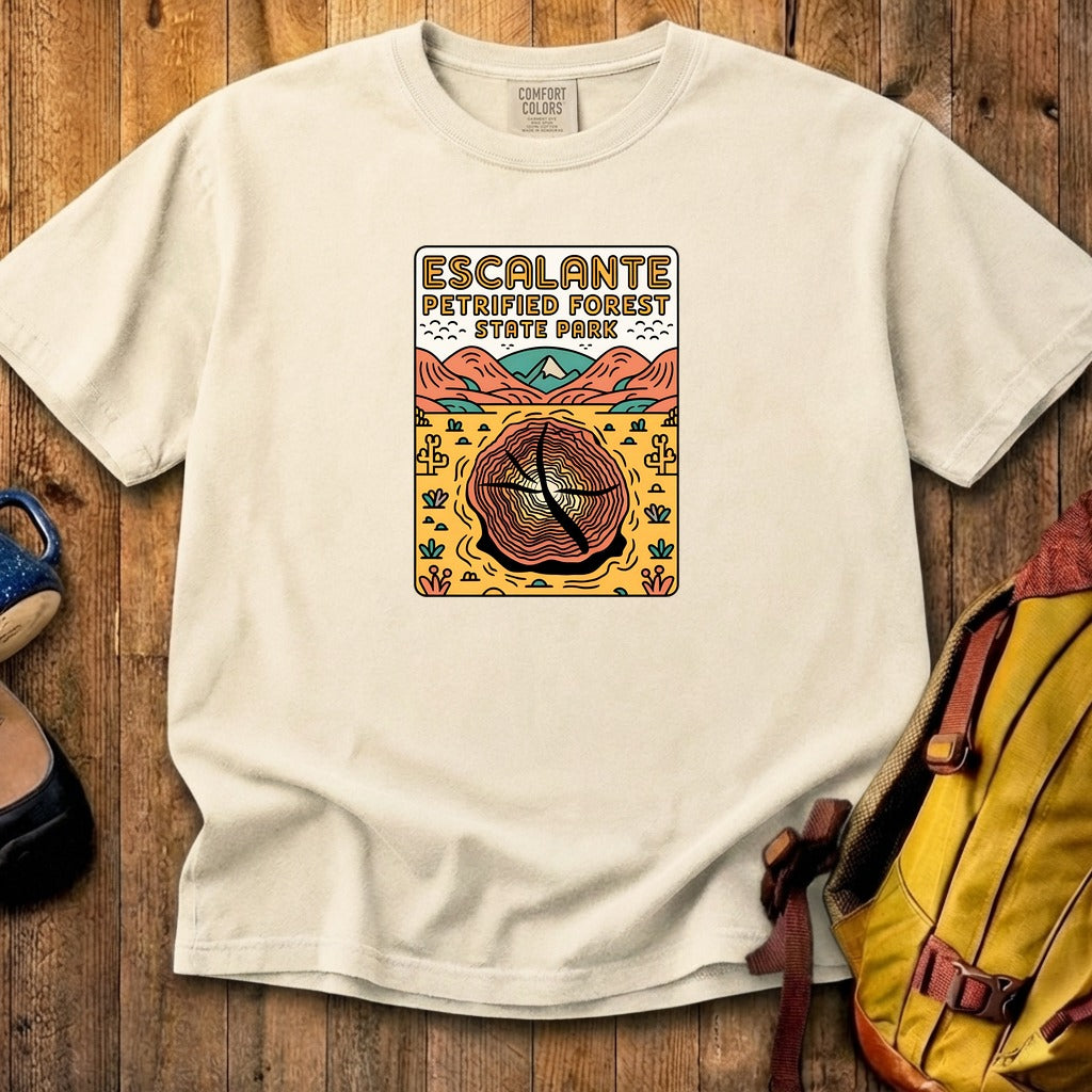 Escalante Petrified Forest State Park Cotton T-Shirt