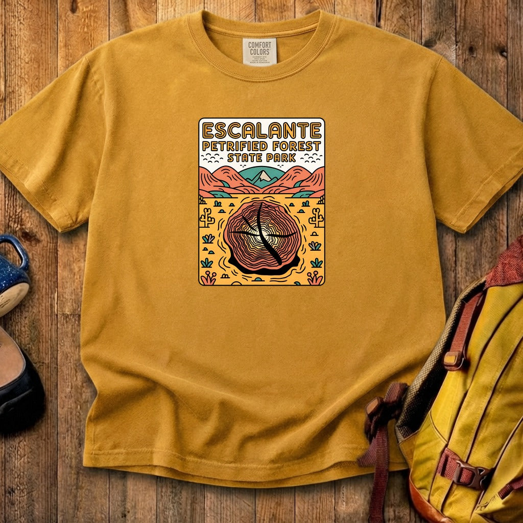 Escalante Petrified Forest State Park Cotton T-Shirt
