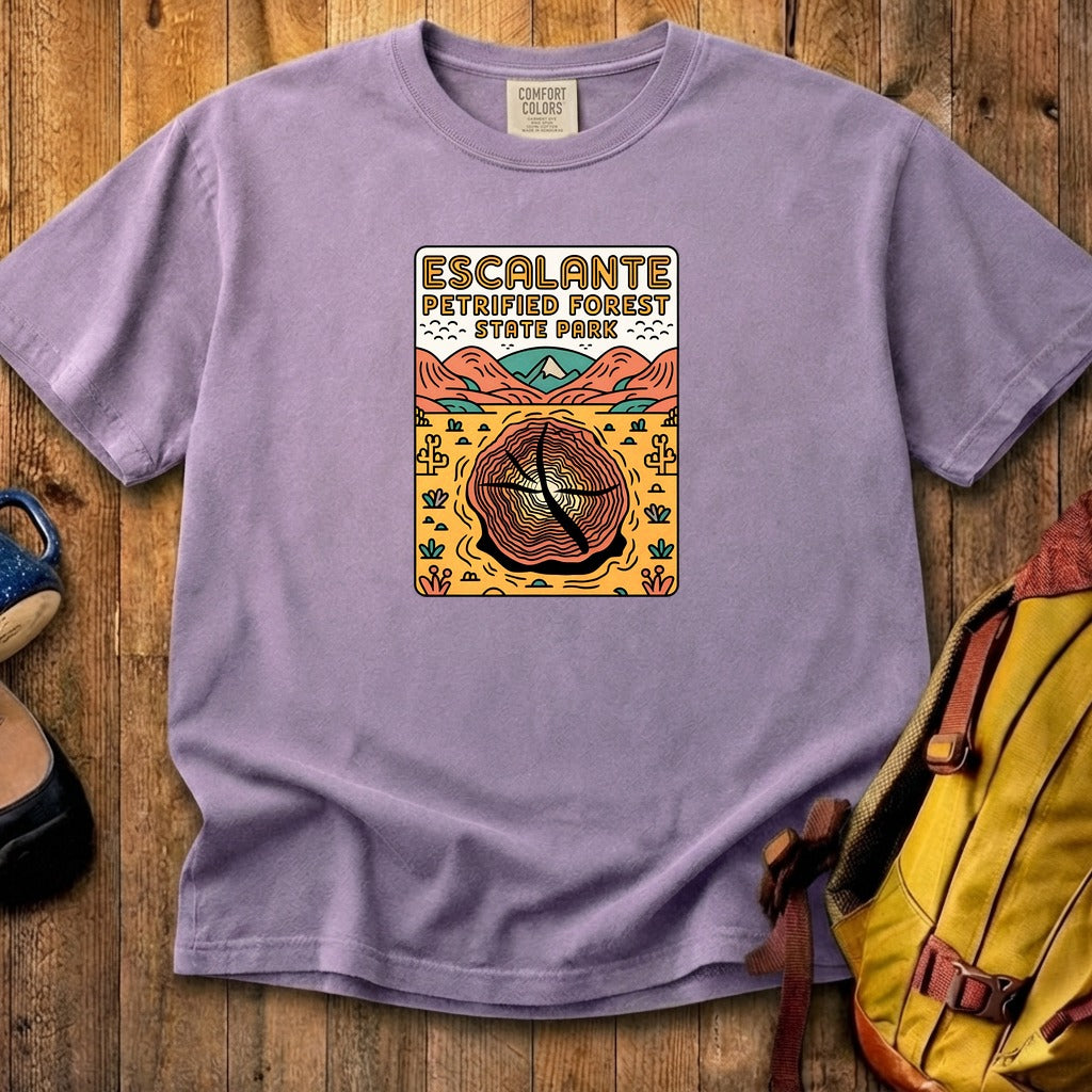 Escalante Petrified Forest State Park Cotton T-Shirt