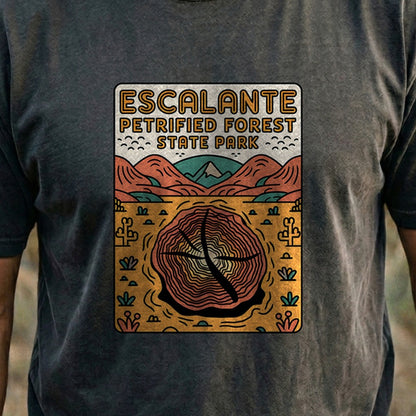 Escalante Petrified Forest State Park Cotton T-Shirt