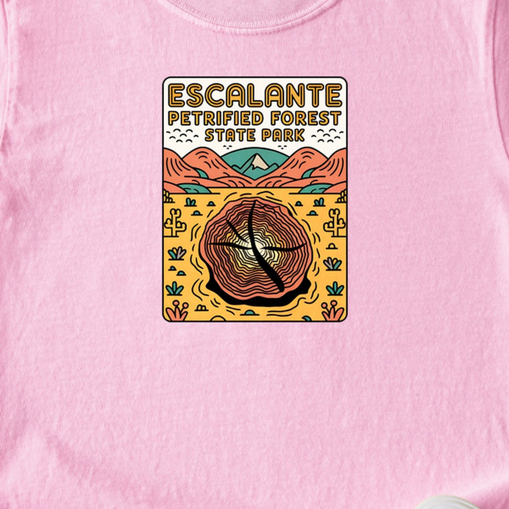 Escalante Petrified Forest State Park Kids Cotton T-Shirt