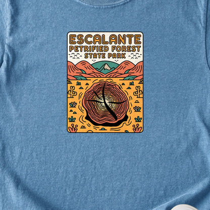 Escalante Petrified Forest State Park Kids Cotton T-Shirt