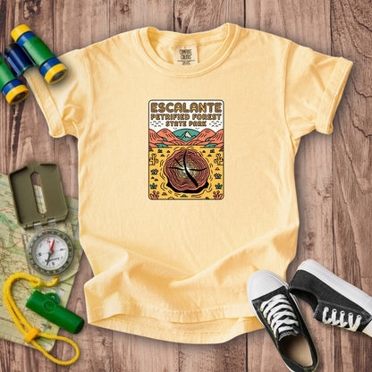 Escalante Petrified Forest State Park Kids Cotton T-Shirt