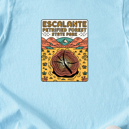 Escalante Petrified Forest State Park Kids Cotton T-Shirt