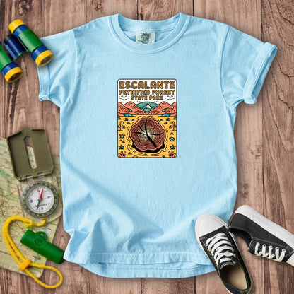 Escalante Petrified Forest State Park Kids Cotton T-Shirt