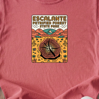 Escalante Petrified Forest State Park Kids Cotton T-Shirt
