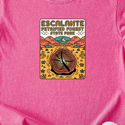 Escalante Petrified Forest State Park Kids Cotton T-Shirt