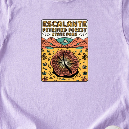 Escalante Petrified Forest State Park Kids Cotton T-Shirt