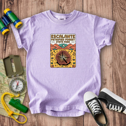 Escalante Petrified Forest State Park Kids Cotton T-Shirt