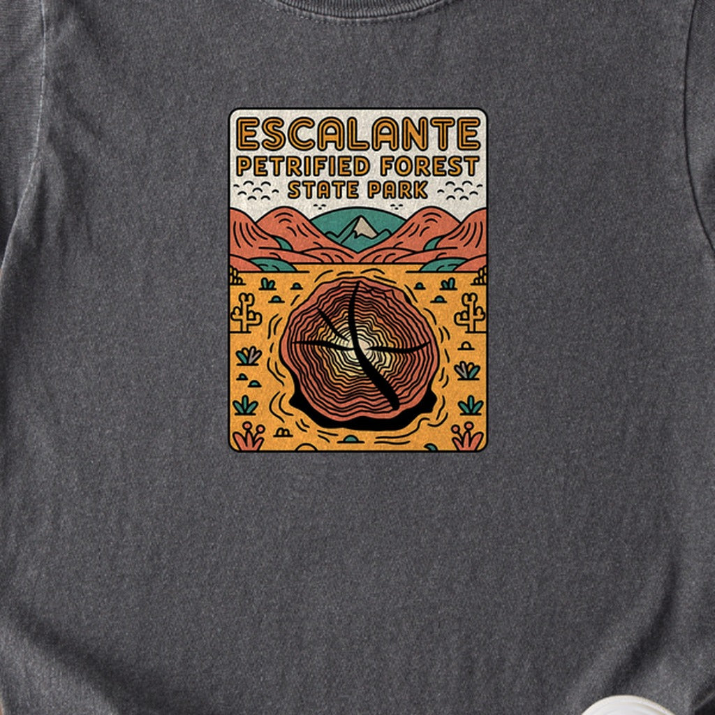 Escalante Petrified Forest State Park Kids Cotton T-Shirt