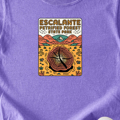 Escalante Petrified Forest State Park Kids Cotton T-Shirt