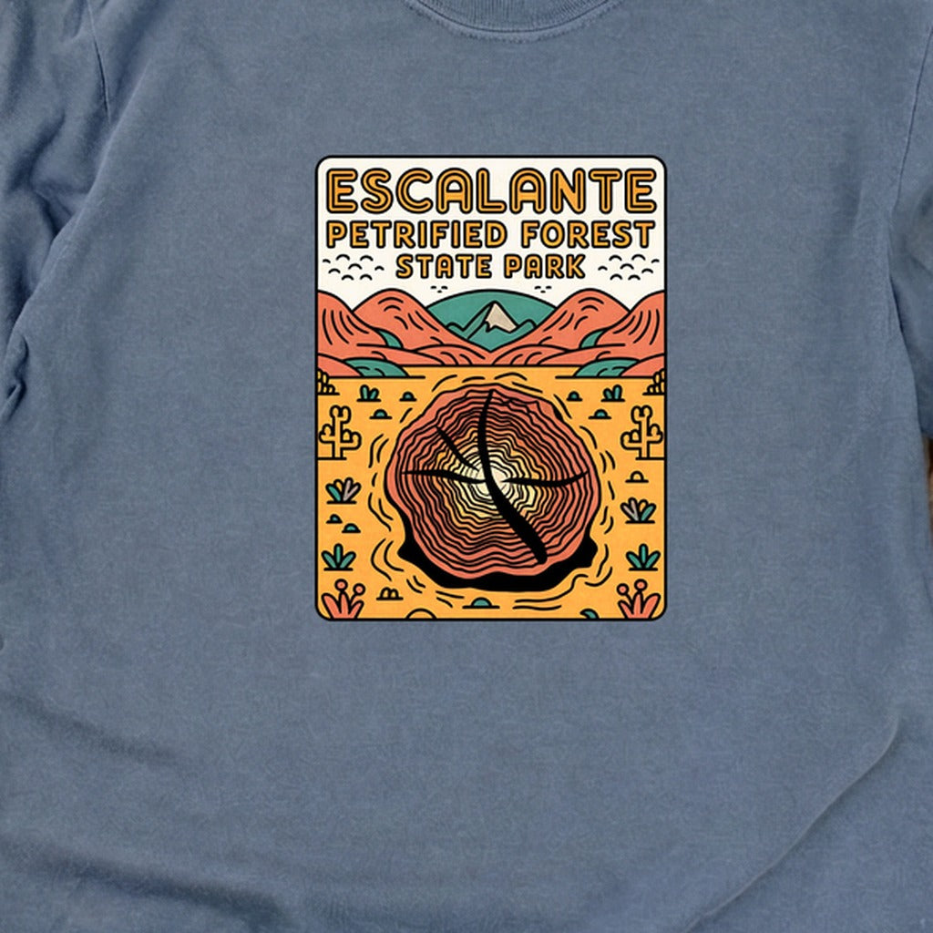 Escalante Petrified Forest State Park Cotton Long Sleeve