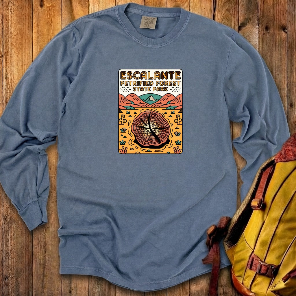 Escalante Petrified Forest State Park Cotton Long Sleeve