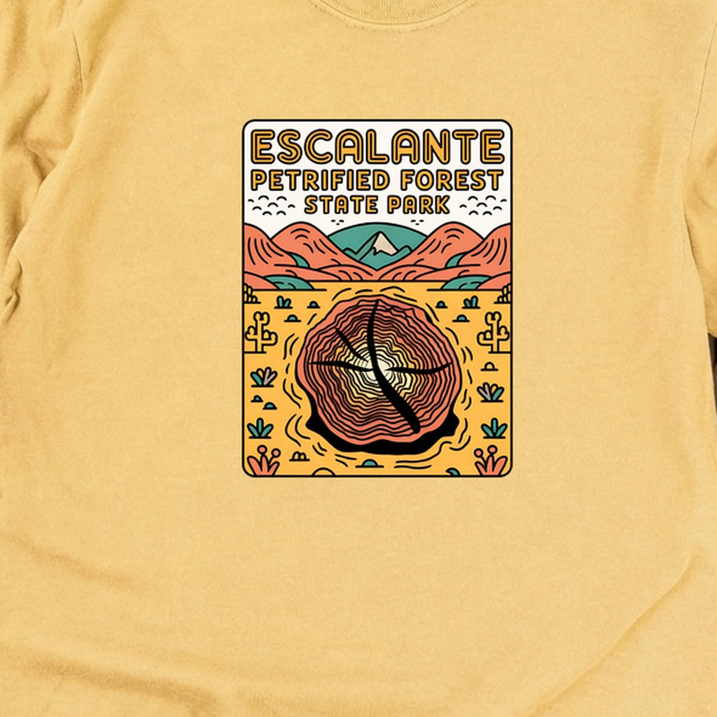 Escalante Petrified Forest State Park Cotton Long Sleeve