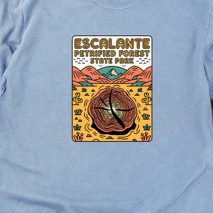 Escalante Petrified Forest State Park Cotton Long Sleeve