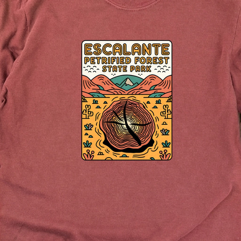Escalante Petrified Forest State Park Cotton Long Sleeve