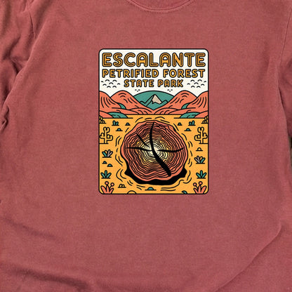 Escalante Petrified Forest State Park Cotton Long Sleeve