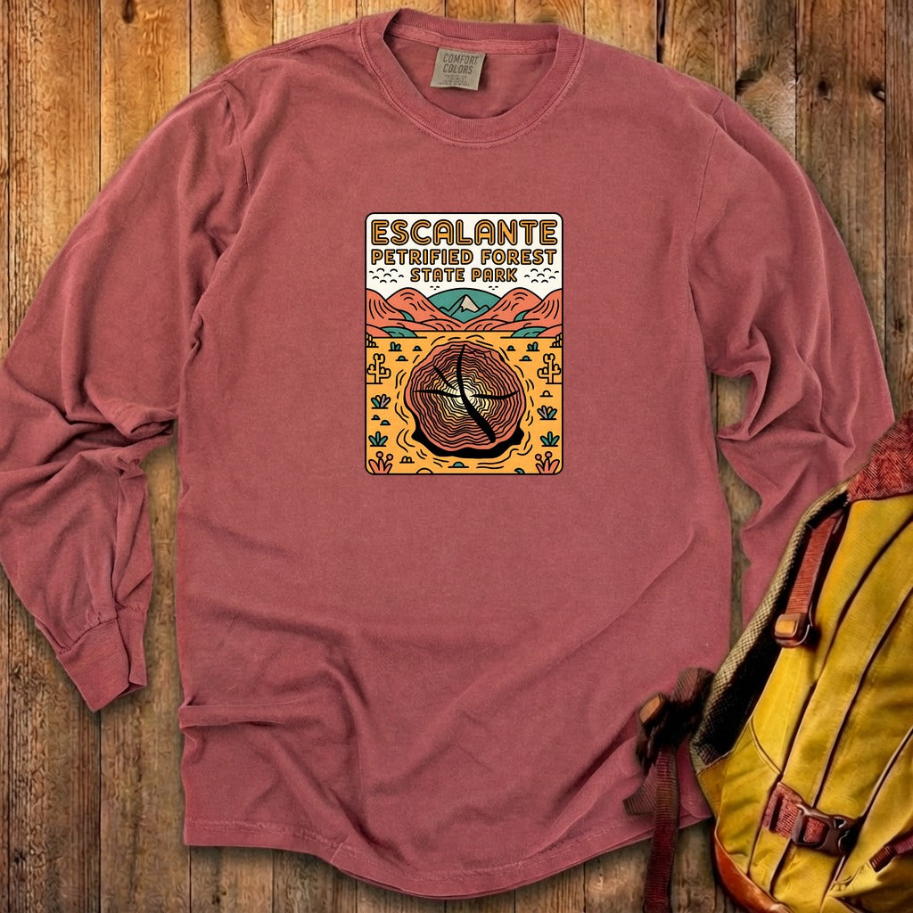 Escalante Petrified Forest State Park Cotton Long Sleeve