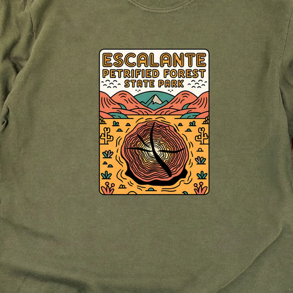 Escalante Petrified Forest State Park Cotton Long Sleeve