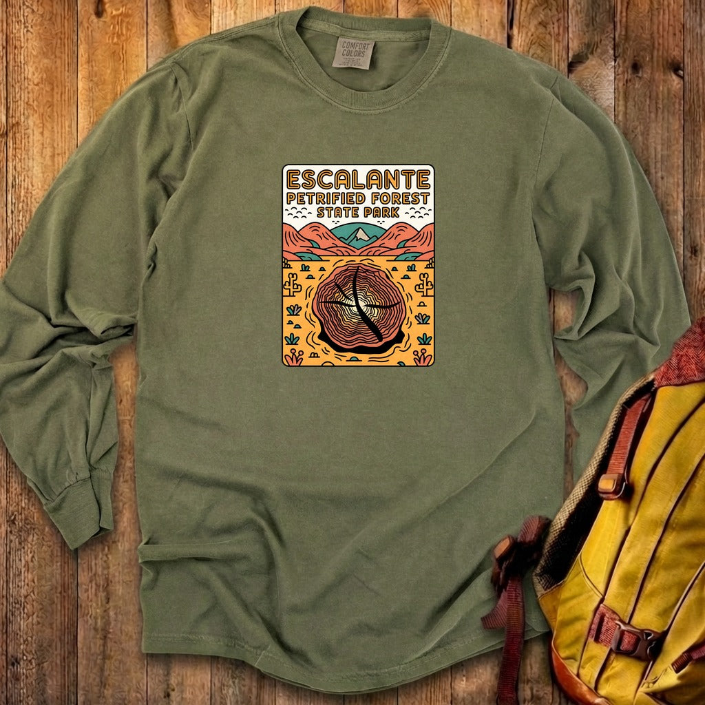 Escalante Petrified Forest State Park Cotton Long Sleeve